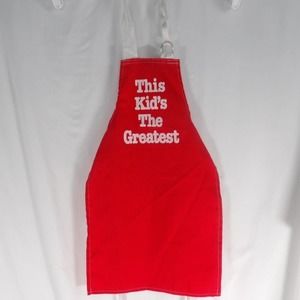Kids Aprons- This Kid's The Greatest